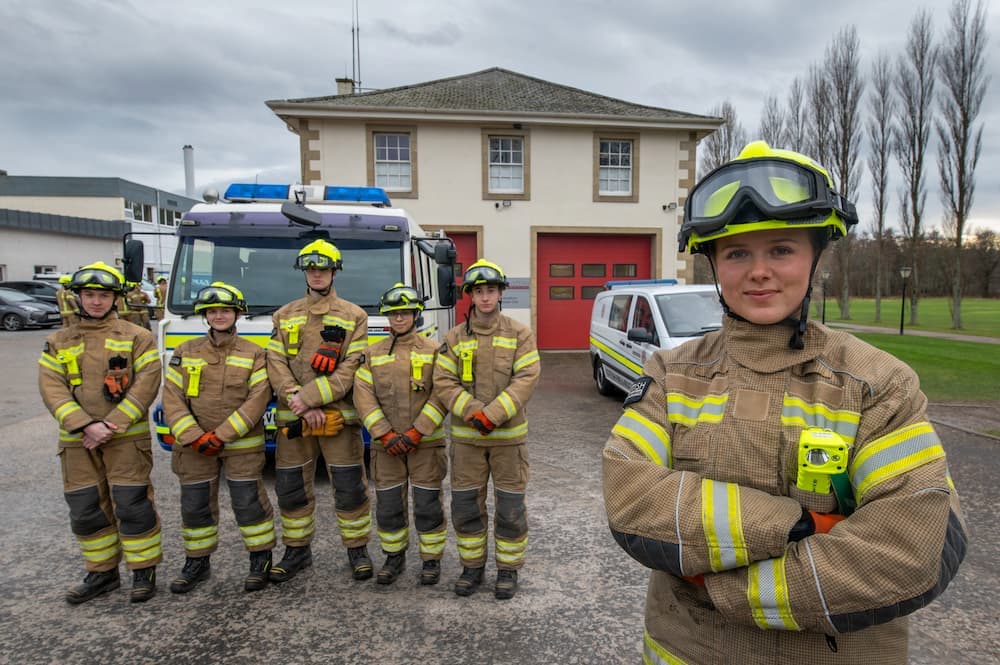 Student Firefighters take part in Wildfire Training